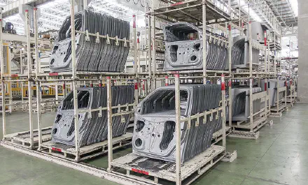 Manufacturing plant floor